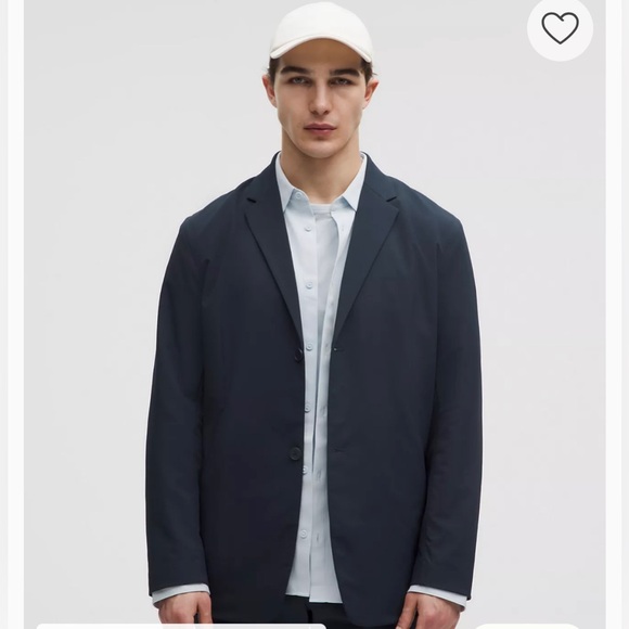 NEW Lululemon men’s New Venture button front blazer size medium - Picture 2 of 6